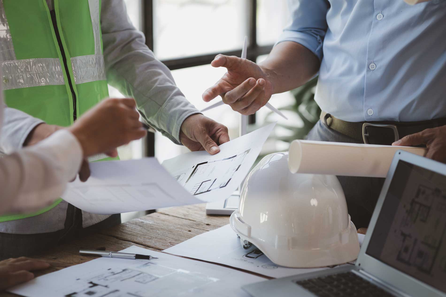 Nuestras funciones principales como Construction Management